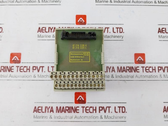 Wieland Bamberg 87.210.2205 K Plc Module 75V Dc 05.597.4500 60V Ac 87.210.2225 L