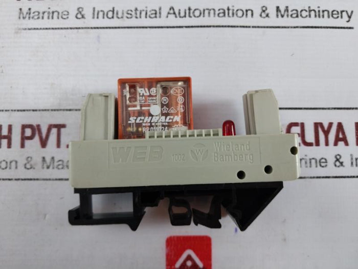 Wieland Bamberg Web 1002 Terminal Module 10A 250Vac Rp011024