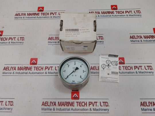 Wika 0-6 Bar Mechanical Pressure Gauges