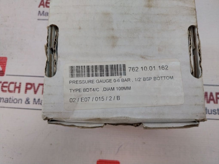 Wika 0-6 Bar Mechanical Pressure Gauges