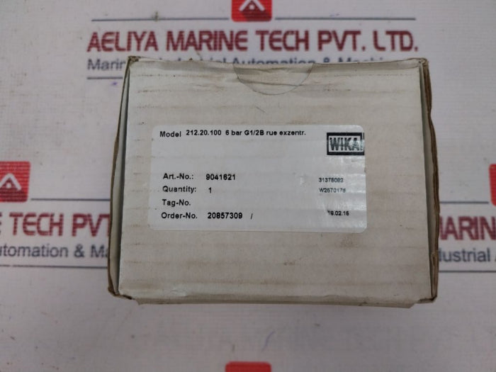 Wika 0-6 Bar Mechanical Pressure Gauges