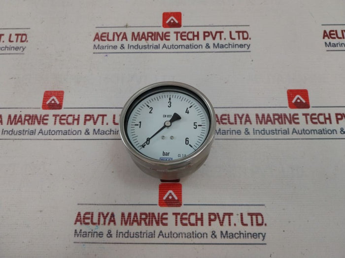 Wika 0-6 Bar Mechanical Pressure Gauges