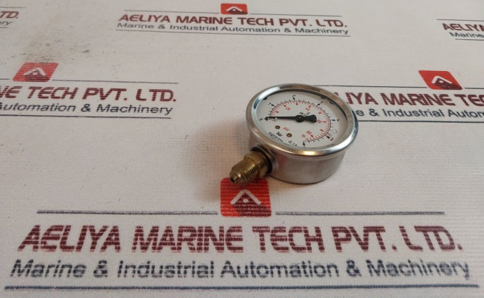 Wika 212.53.063 0-6 Bar Pressure Gauge 0-85 Psi 6 Bar/Psi G1/4B En 837-1