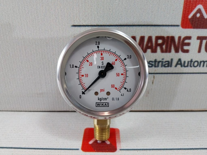 Wika 213.53.063 Pressure Gauge 0-60 Psi