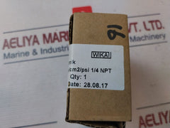 Wika 213.53.063 Pressure Gauge 16 Kg/Cm2/Psi 1/4 Npt