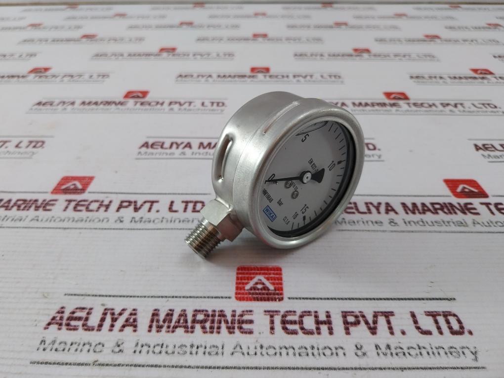 Wika 316 Ss Pressure Gauge 0-16 Bar