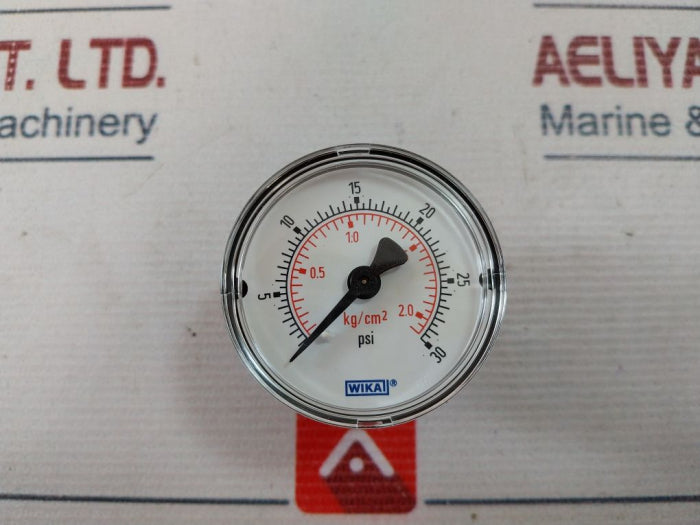 Wika 30N100 Pressure Gauge 111.12,2” 4389871