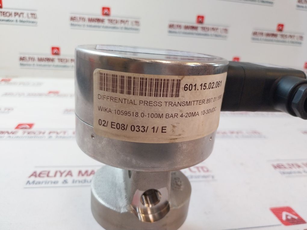 Wika 891.34.1998 Differential Pressure Transmitter 0...250 Mbar