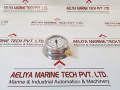 Wika en 837 cl. 1.6 pressure gauge 0 to 60 bar 0 to 870 psi