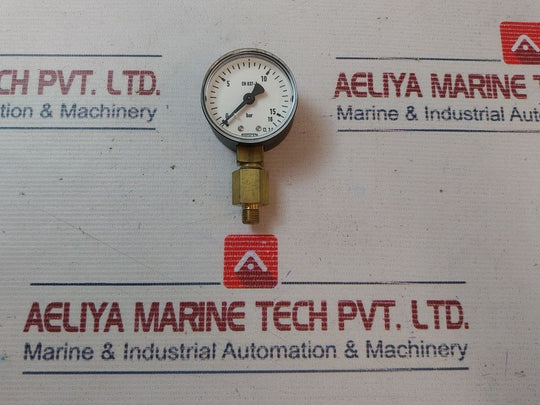 Wika En 837-1 Pressure Gauge 0-16 Bar 411299758