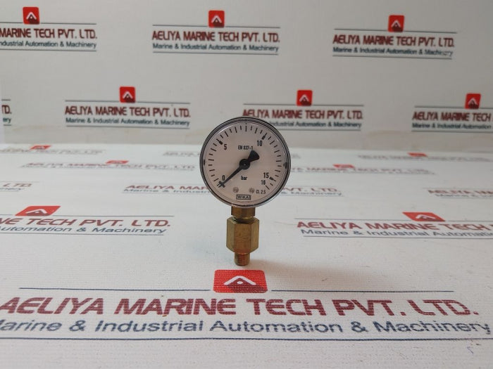 Wika En 837-1 Pressure Gauge 0-16 Bar