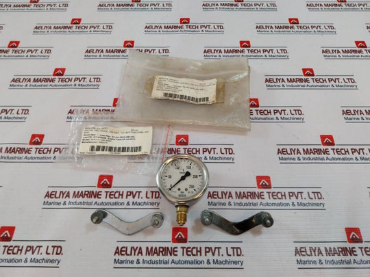 Wika En 837-1 Pressure Gauge 250Bar 1/4” Bottom Conn
