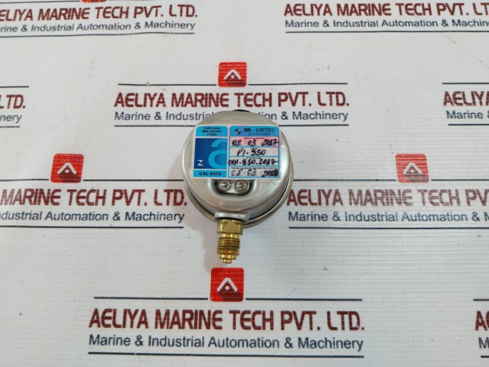 Wika En 837-1 Pressure Gauge 250Bar 1/4” Bottom Conn