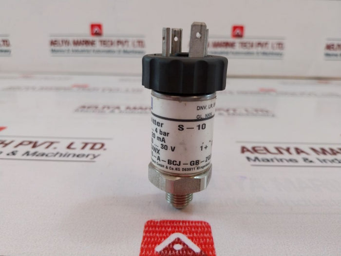 Wika S-10 Pressure Transmitter 4-20 Ma