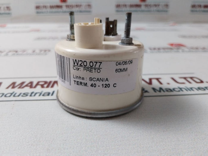Willtec W20.077 60Mm Thermometer 40-120°C