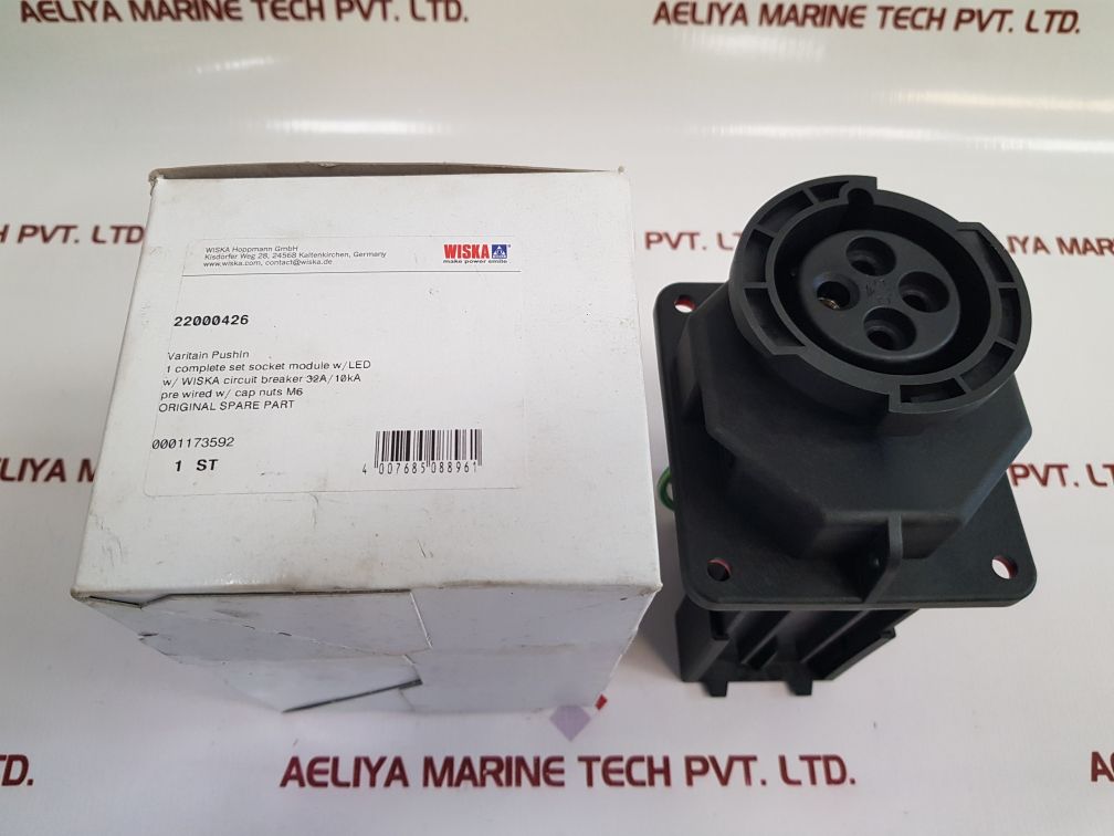 Wiska 22000426 1 Varitain Push In Spare Part Complete Set Socket Module