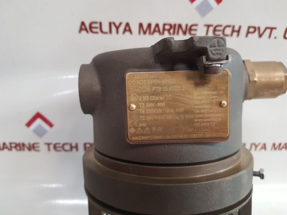 Wiska 505/1/24 Lamp Explosion-proof Ship Deck