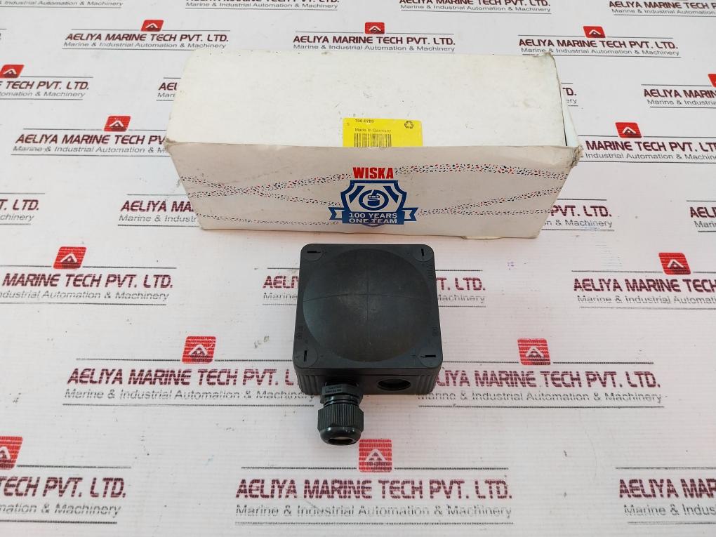 Wiska Combi 308/5 Bk Black Junction Box 400V
