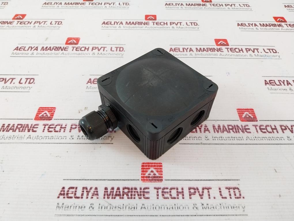 Wiska Combi 308/5 Bk Black Junction Box 400V