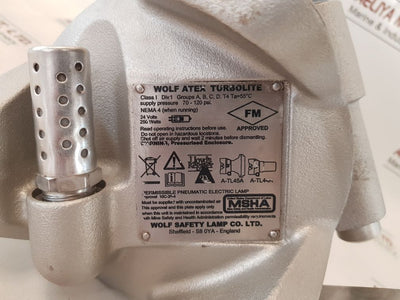 Wolf sira02atex5099x safety lamp