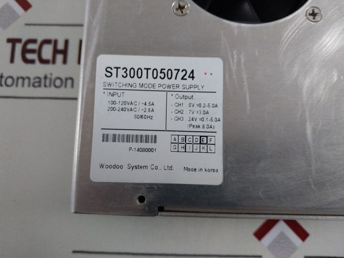 Woodoo Systems St300T050724 Switching Mode Power Supply