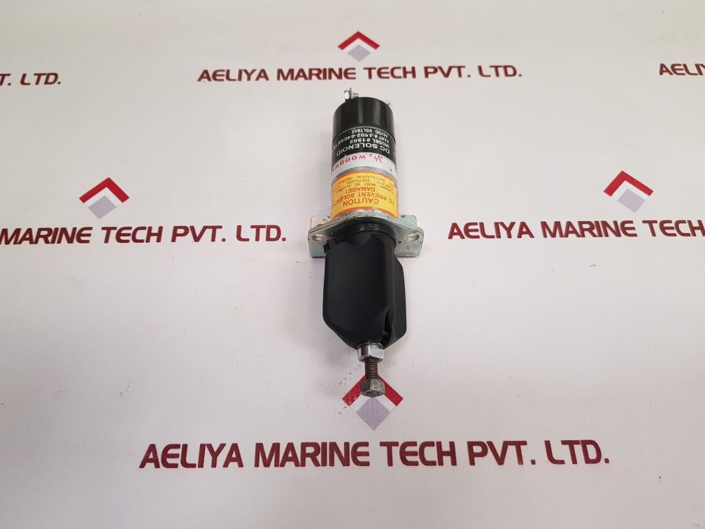 Woodward 1502-24C6U1B1S1 Fuel Shut Off Solenoid