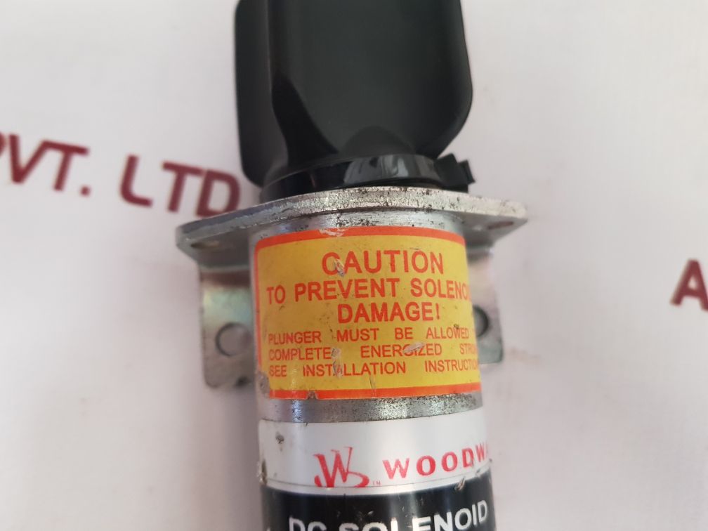 Woodward 1502-24C6U1B1S1 Fuel Shut Off Solenoid