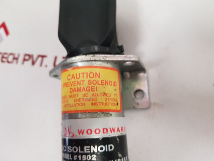Woodward 1502-24C6U1B1S1 Fuel Shut Off Solenoid