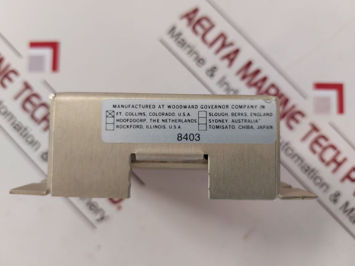 Woodward 8272-171 A Pm Motor Control