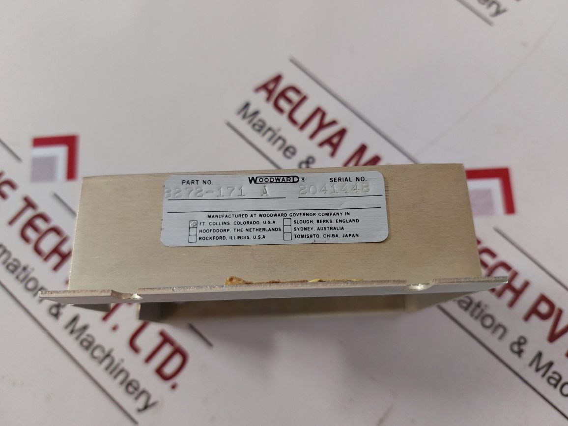 Woodward 8272-171 A Pm Motor Control