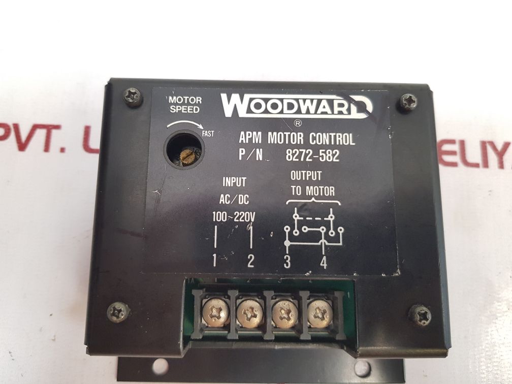 Woodward 8272-582 Amp Motor Control Ac/Dc 100-220V
