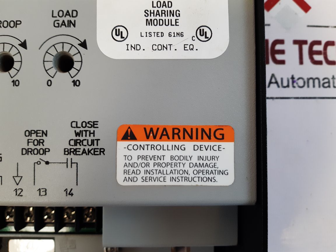 Woodward 9907-175 Load Sharing Module Rev.C