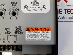 Woodward 9907-175 Load Sharing Module Rev.C