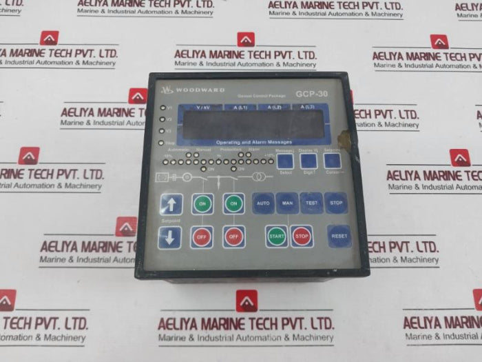 Woodward Gcp-30 Genset Control Package 8440-1614, Rev: F, Type 1, E231544