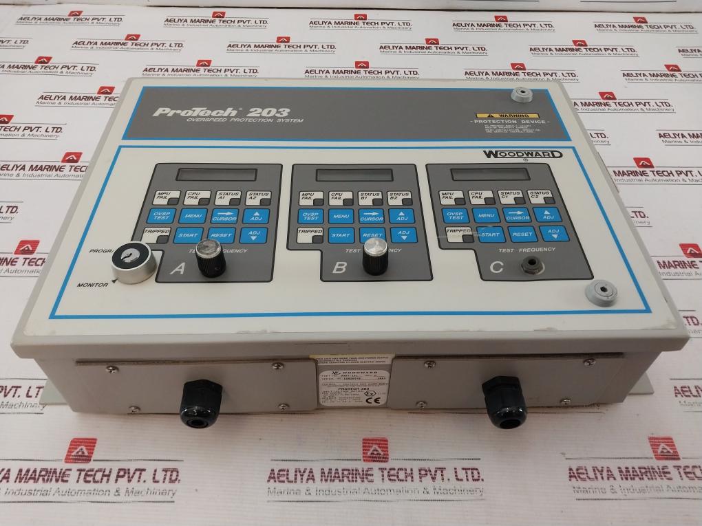 Woodward Protech 203 Overspeed Protection System 9907-151