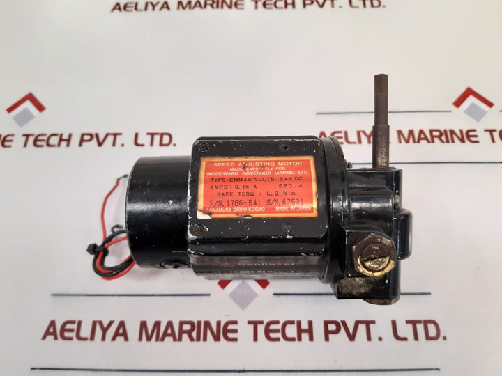 Woodward Smm40 Speed Adjusting Motor 1766-541