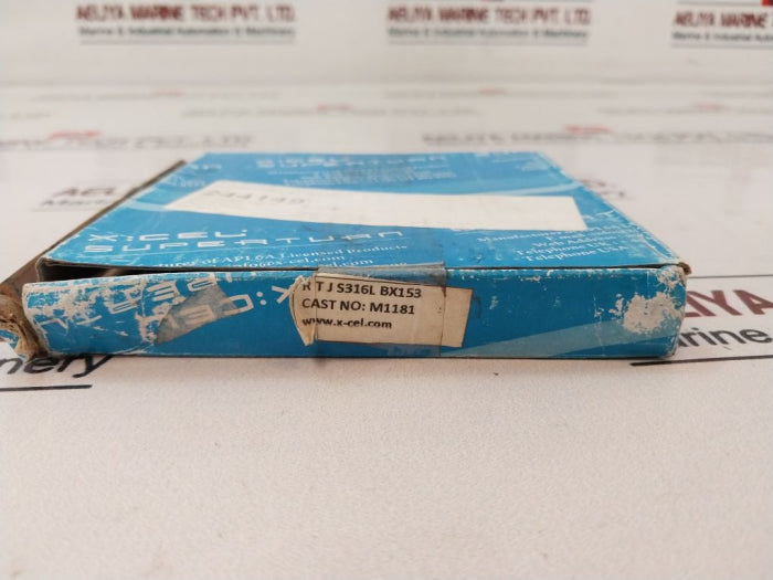 X:Cel S316L-4 Gasket Ring Bx 153 Ss 244149