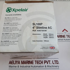 Xpelair Sl100P Axial Fan