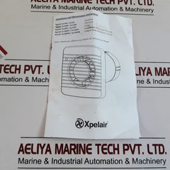 Xpelair Sl100P Axial Fan
