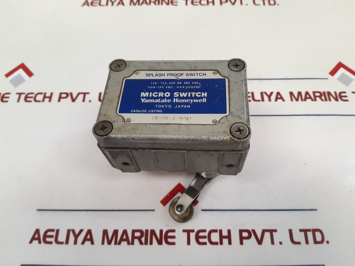 Yamatake-honeywell Op-ar-j Splash Proof Micro Switch