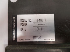 Yamatake Honeywell J-mbu11 Base Unit 80360790-001