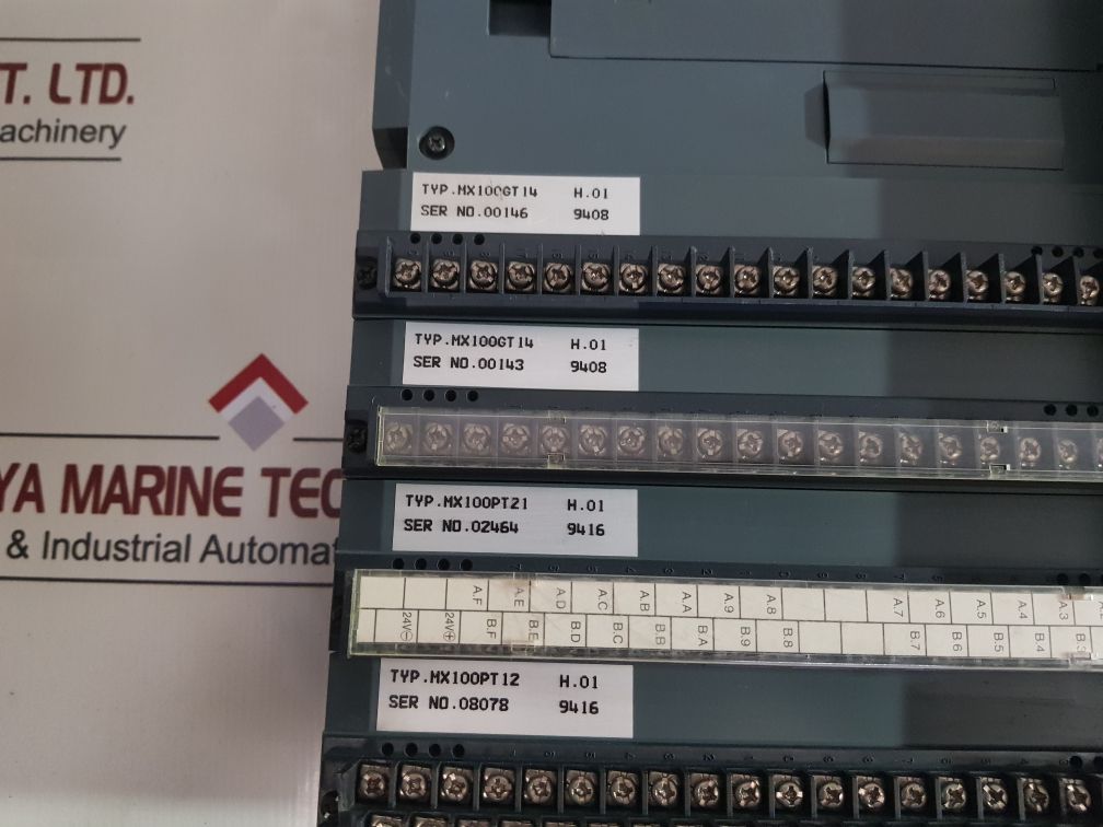 Yamatake honeywell mx 100,mx100gt14,mx100pt21,mx100pt12 module rack