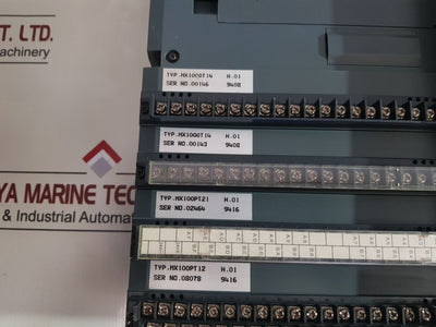 Yamatake honeywell mx 100,mx100gt14,mx100pt21,mx100pt12 module rack
