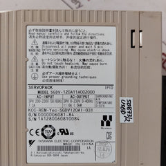 Yaskawa Sgdv-120A11A002000 Servopack Servo Driver
