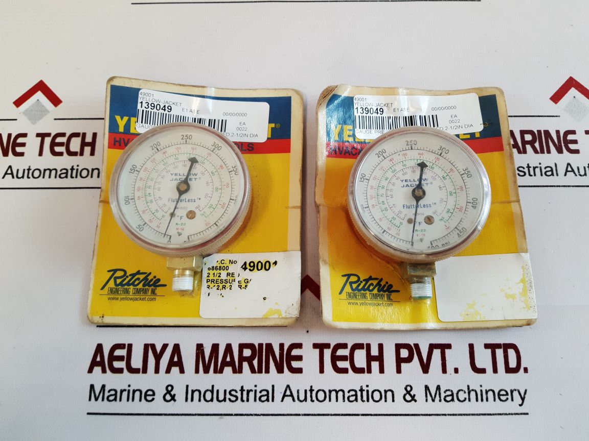 Yellowjacket 49001 Pressure Gauge