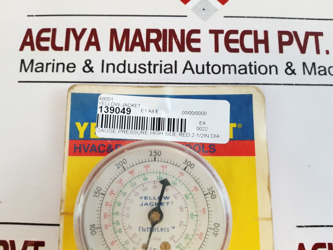 Yellowjacket 49001 Pressure Gauge