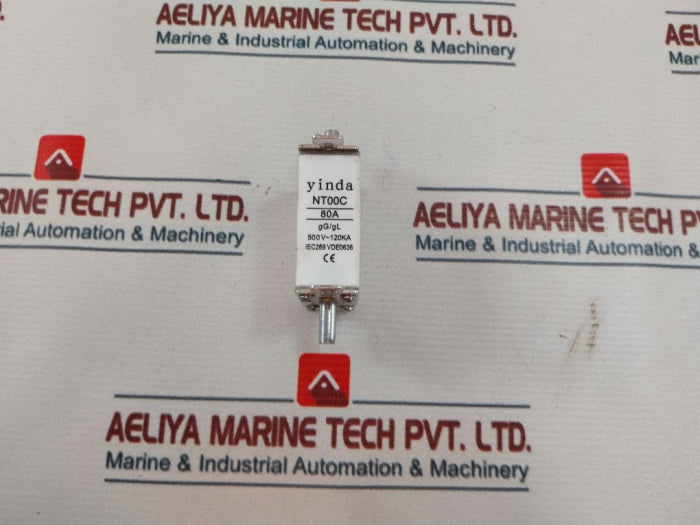 Yinda Nt00C Fuse 80A 500V~ 120Ka