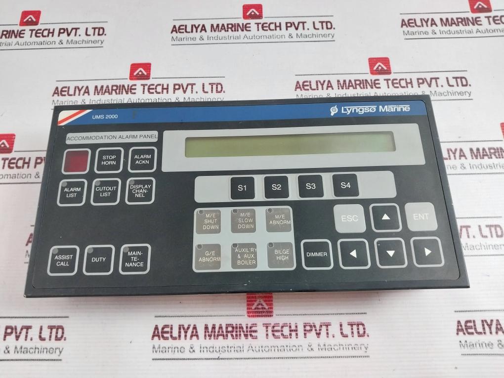 Lyngso Marine Ums 2000 Accommodation Alarm Panel 970403110
