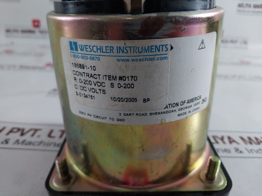 Yokogawa 186891-10 Volt Meter