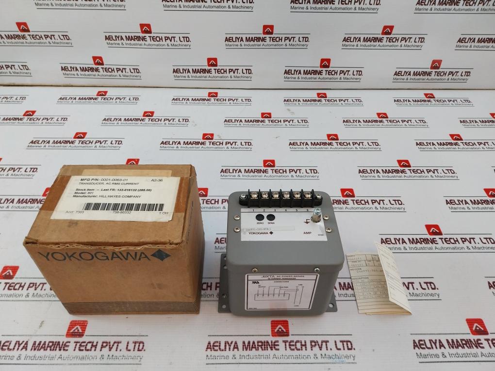 Yokogawa 246931-380-afa-1 Current Transducer 120V 0-5 A